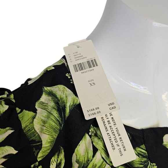 Anthropologie The Somerset Maxi Dress, Tiered, Smocked, Floral, Cotton Size XS - Picture 4 of 7